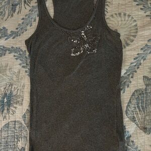 Light Gray Hollister Tank